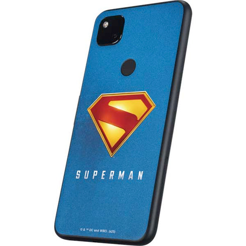 Superman 2025 Classic Superman Shield Emblem Google Pixel 4a Skin
